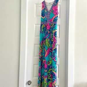 Lilly Pulitzer Maxi Print Dress